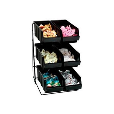 DISPENSE RITE Dispense-Rite 6 Compartment Wire Rack Condiment Organizer WR-COND-6